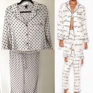 🎄Victoria’s Secret Polka Dot PJ Set